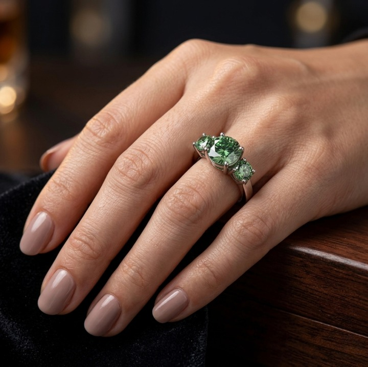 The Brilliance Ring — Moissanite